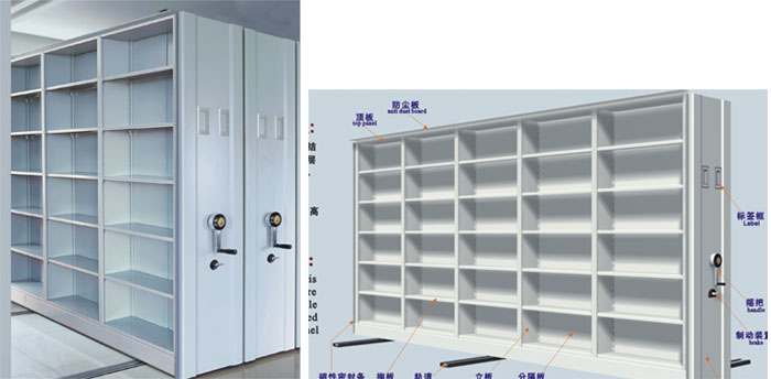 全封閉密集柜